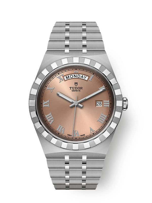 Reloj Tudor Royal Automático de 41 mm en Acero Inoxidable con Esfera Salmón