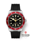 Reloj Tudor Black Bay Cronógrafo Automático de 41 mm en Acero Inoxidable con Correa de caucho