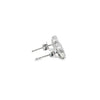 Broquel Brillante en Oro Blanco de 14K con Diamante de 1.08 ct, calidad H VS1.
