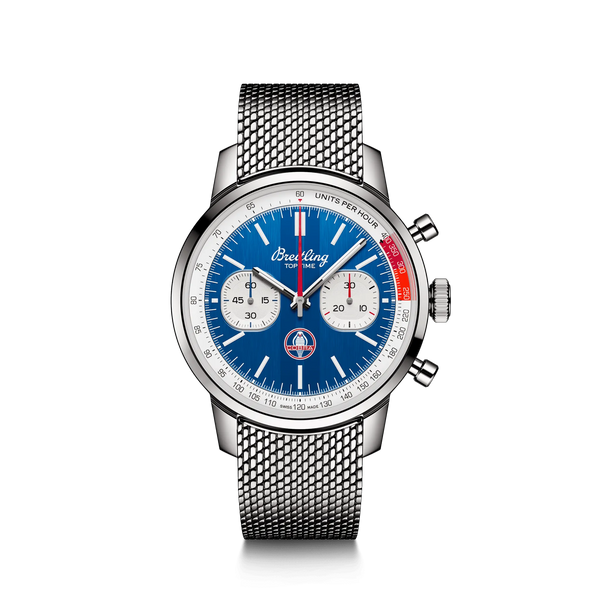Reloj Breitling Top Time de acero automático de 41 mm edición Shelby Cobra
