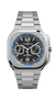 Reloj Bell & Ross BR 05 Alpine Edition Cronógrafo Automático de 42 mm en Acero Inoxidable