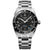 Reloj Longines Spirit Acero Automático 39MM ZULU TIME Negro