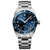 Reloj Longines Spirit Acero Automático 39MM ZULU TIME Azul