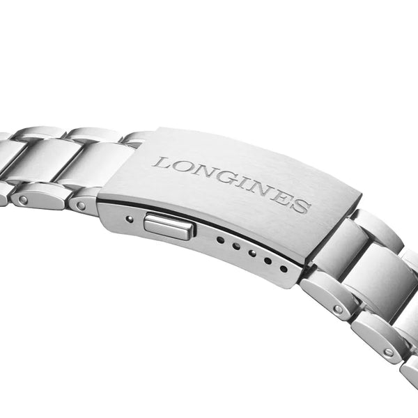 Reloj Longines Spirit Acero Automático 39MM ZULU TIME Azul