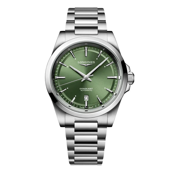 Reloj Longines Conquest Acero Automático 41MM Verde