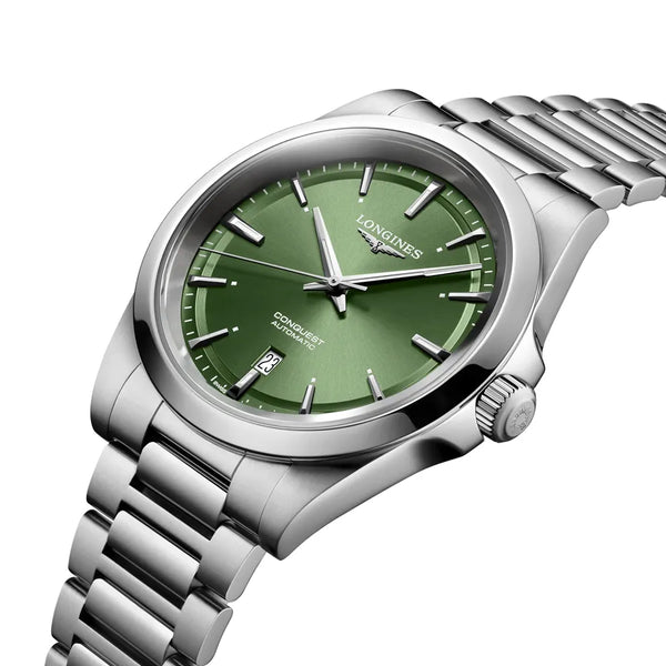 Reloj Longines Conquest Acero Automático 41MM Verde
