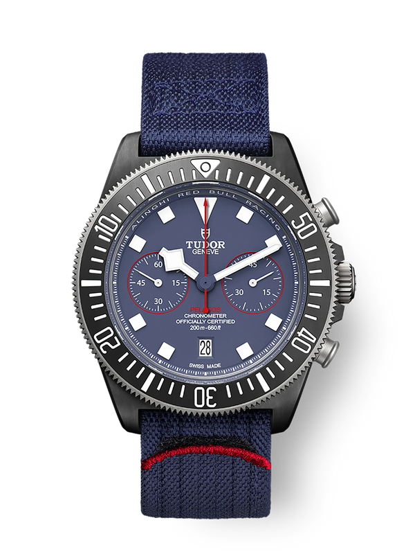 Reloj Tudor Pelagos FXD Carbon Red Bull Edition Cronógrafo Automático de 43 mm