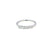 Churumbela en 14k en Oro Blanco con 0.36 CT en Diamantes