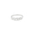 Churumbela en oro blanco de 14K con 1.05 ct en diamantes
