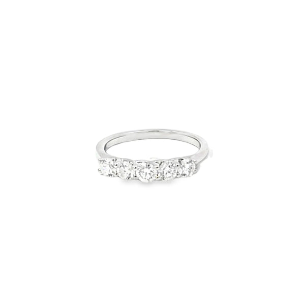 Churumbela en oro blanco de 14K con 1.05 ct en diamantes
