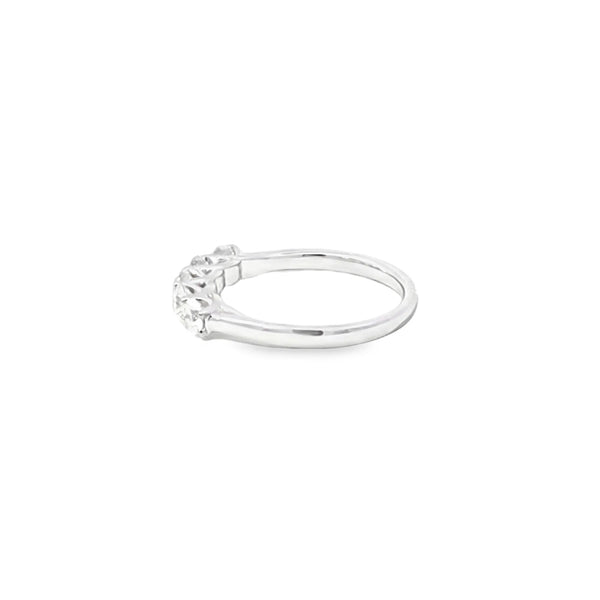 Churumbela en oro blanco de 14K con 1.05 ct en diamantes