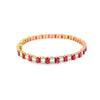 Brazalete en 14K en Oro Rosa con 2.53CT en Diamantes y 7.51CT en Rubiés