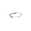 Churumbela en 14k en Oro Blanco con 0.14 CT en Zafiros