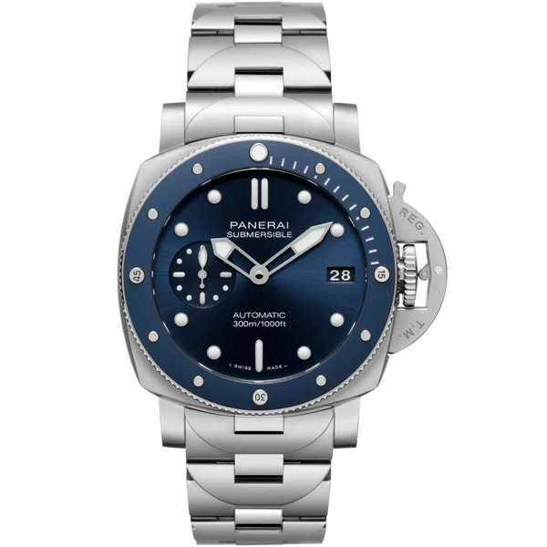 Reloj Panerai Submersible de acero automático de 42 mm ACE en azul