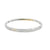 Brazalete de oro de 18K con diamantes de 1.54 ct, elegancia suprema