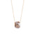 Dije con Cadena en Oro de 18K y Cerámica Beige de la Colección Dicon de Damiani