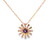 Dije con cadena en oro de 18K OA con diamante de 0.60 ct colección Margherita- Damiani