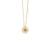Dije con Cadena en Oro Amarillo de 18K con Diamantes de la Colección Margherita de Damiani