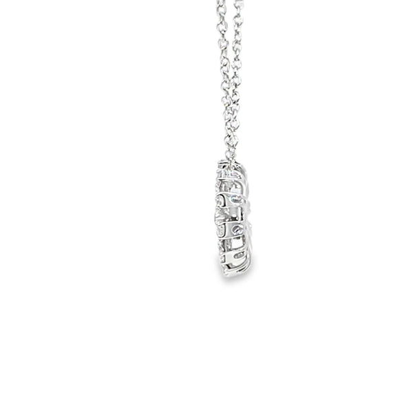 Dije con cadena en oro de 18K OB con diamante de 0.65 ct colección Margherita - Damiani