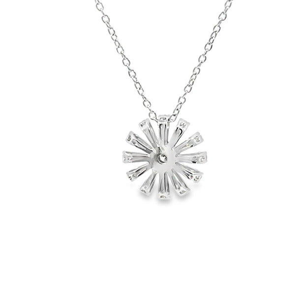 Dije con cadena en oro de 18K OB con diamante de 0.65 ct colección Margherita - Damiani