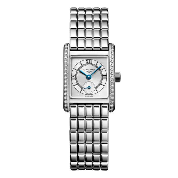 Reloj Longines Dolcevita Acero Cuarzo 21MM con Brillantes