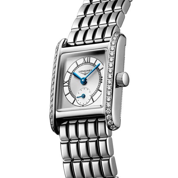 Reloj Longines Dolcevita Acero Cuarzo 21MM con Brillantes