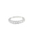 Churumbela en oro blanco de 14K con 1.08 ct en diamantes