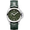 Reloj Panerai Luminor de acero automático de 40 mm en verde