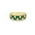 Anillo para Dama en 14K en Oro Amarillo con 0.67Ct en Diamantes y 1.40CT en Esmeraldas