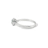 Anillo Solitario en Oro Blanco de 14K con Brillante de 0.23 ct.