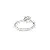 Anillo Solitario en Oro Blanco de 14K con Brillante de 0.23 ct.