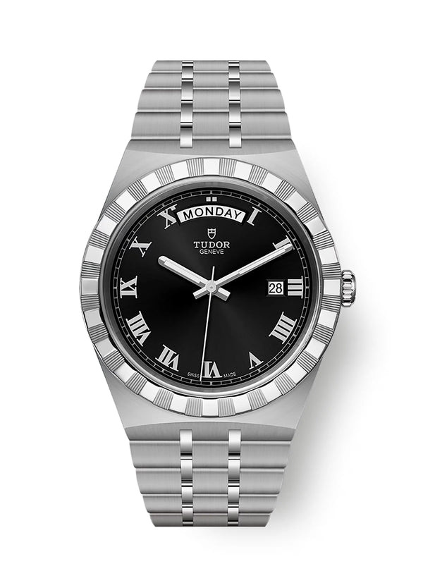 Reloj Tudor Royal Automático de 41 mm en Acero Inoxidable con Esfera Negra