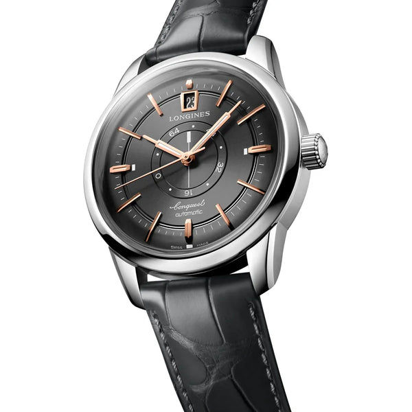 Reloj Longines Conquest Acero Automático 38MM Gris