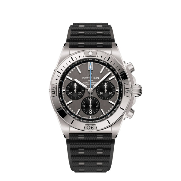 Reloj Breitling Chronomat de acero automático de 42 mm con cronógrafo en gris