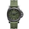 Reloj Panerai Luminor de carbono automático de 40 mm en verde