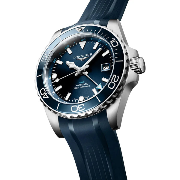 Reloj Longines Hydroconquest Acero Automático 41MM GMT Azul