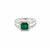 Anillo para Dama en 14K en Oro Blanco con 0.35CT en Diamantes