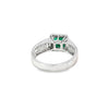 Anillo para Dama en 14K en Oro Blanco con 0.35CT en Diamantes