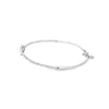 Brazalete en 14K en Oro Blanco con 0.61CT en Rubí