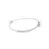 Brazalete en 14K en Oro Blanco con 0.61CT en Rubí