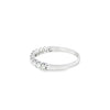 Churumbela en oro blanco de 14K con 0.54 ct de diamantes