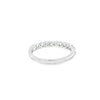 Churumbela en oro blanco de 14K con 0.54 ct de diamantes