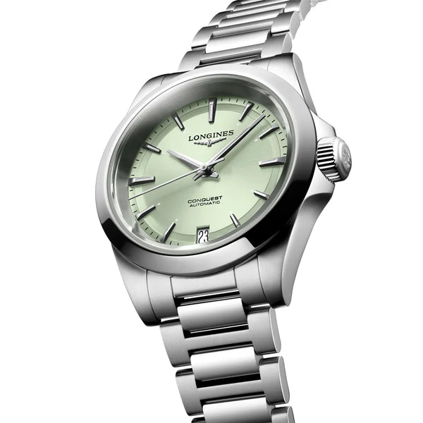 Reloj Longines Conquest Acero Automático 34MM Verde