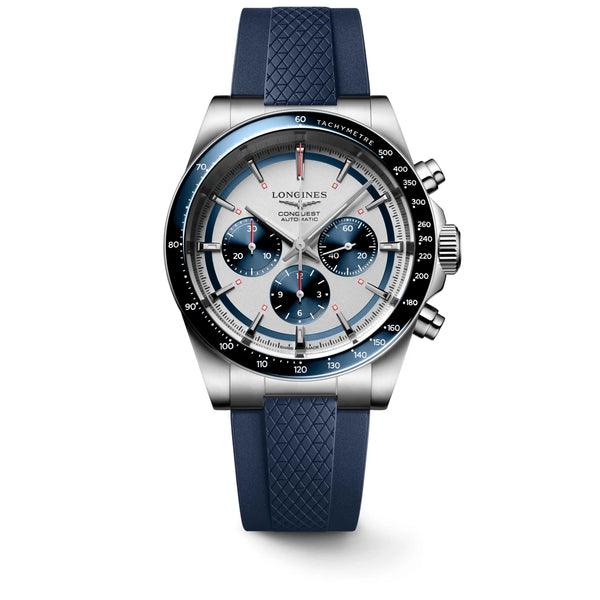 Reloj Longines Conquest Acero Automático 42MM Cronógrafo Azul