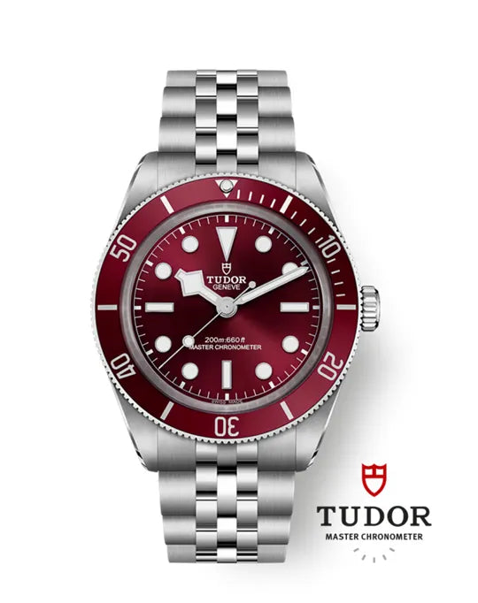 Reloj Tudor Black Bay en acero automático 39 mm con carátula burdeos ACE