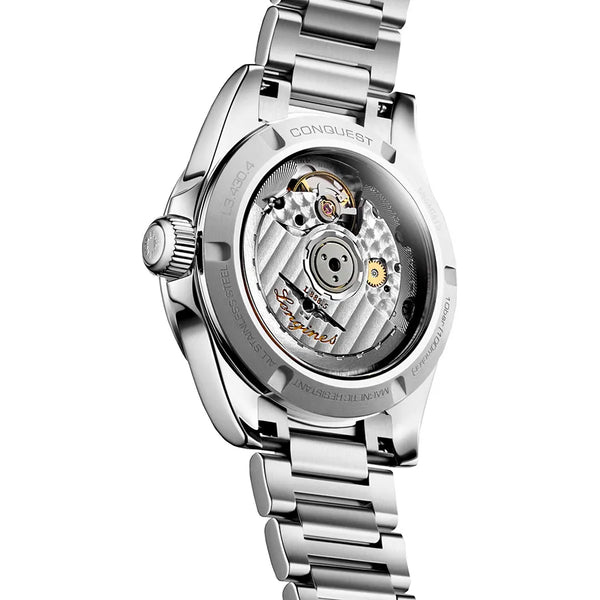 Reloj Longines Conquest Acero Automático 34MM Azul