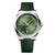 Reloj Longines Conquest Acero Automático 41MM Verde con Correa de Caucho