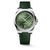 Reloj Longines Conquest Acero Automático 41MM Verde con Correa de Caucho