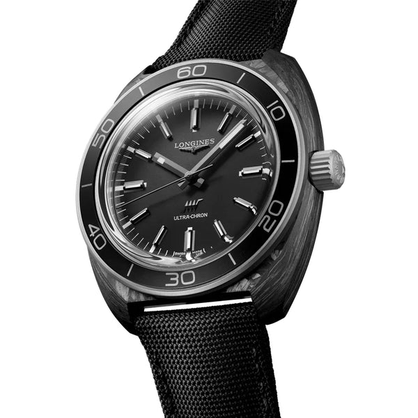 Reloj Longines Heritage Cerámica Automático 43MM Ultra-Chron