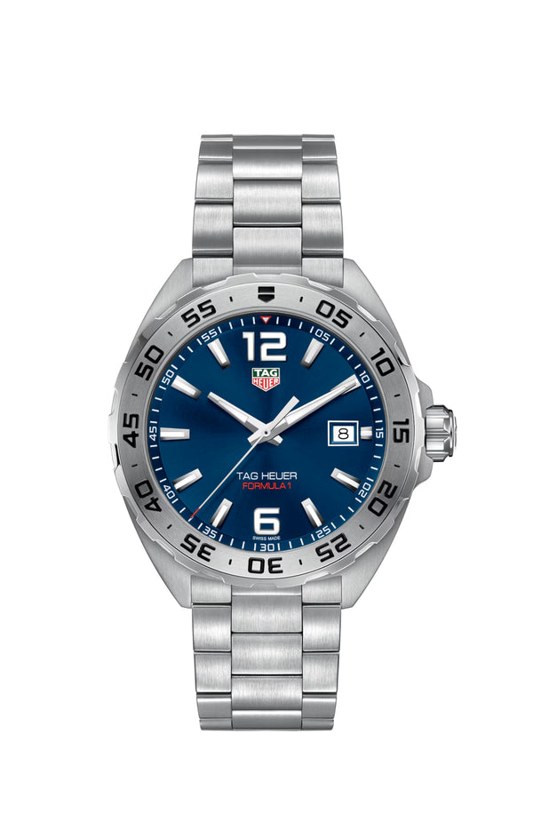 Reloj TAG Heuer Formula 1 de 41 mm en Acero Inoxidable con Movimiento de Cuarzo y Esfera Azul
